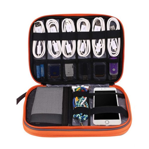 Reisetasche für elektronische Geräte und Kabel Organizer 3