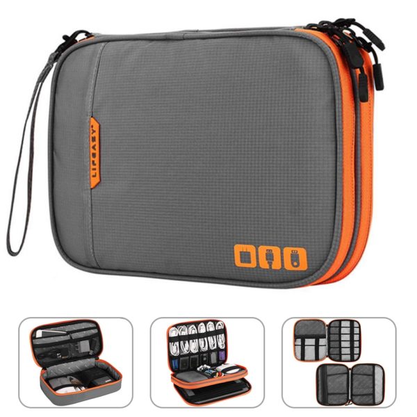 Reisetasche für elektronische Geräte und Kabel Organizer 1