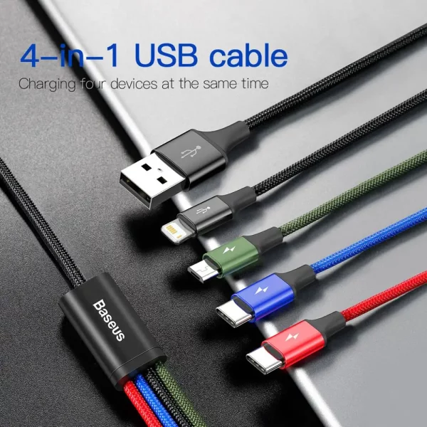 4 in 1 USB Kabel Typ C Kabel 2