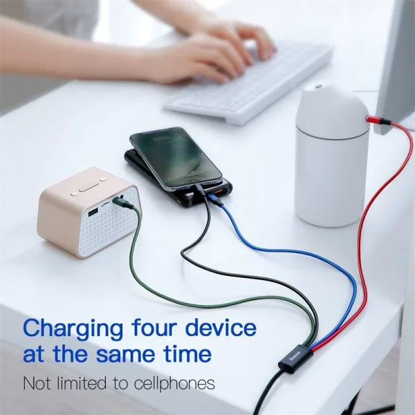 4 in 1 USB Kabel Typ C Kabel 3