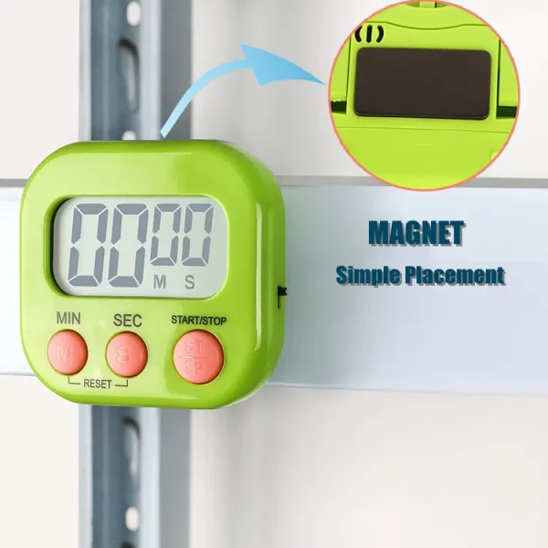 Digitale Küchentimer magnetisch 3