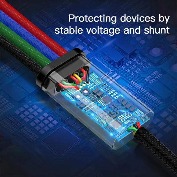4 in 1 USB Kabel Typ C Kabel 5